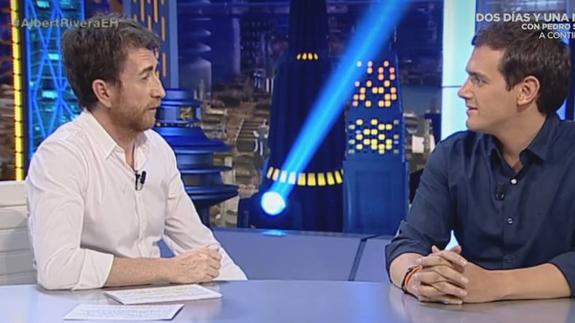 Pablo Motos y Albert Rivera