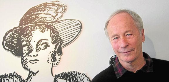 El escritor norteamericano Richard Ford, galardonado ayer con el Princesa de Asturias de las Letras. 