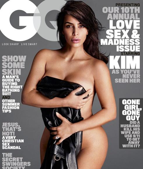 Portada de GQ con Kim Kardashian.