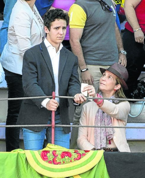 En la plaza de Torrejón.