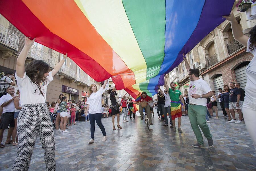 Desfile del Orgullo LGTB el año pasado en Cartagena. 