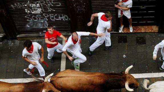 Sexto encierro San Fermín 2016