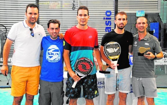 Campeones de primera en el Circuito Siux de San Javier. 