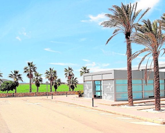 Caseta de promoción de Novo Carthago en San Ginés.