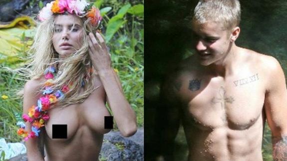 Justin Bieber tiene nueva novia, Sahara Ray