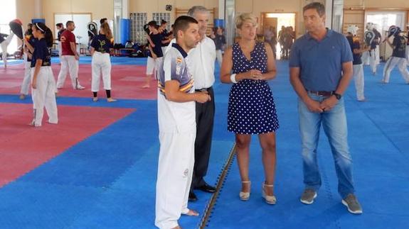 Noelia Arroyo visita el CAR este jueves. 