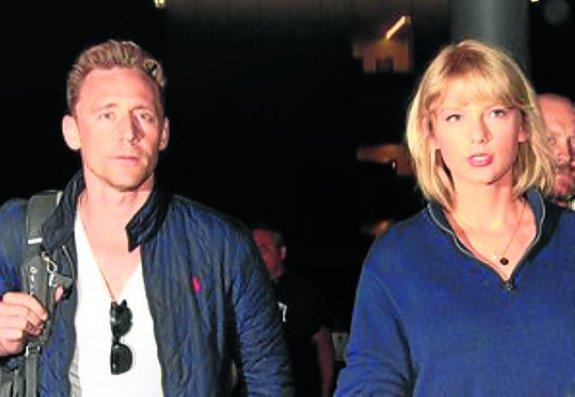 Taylor y Tom Hiddleston. Desde que dieron a conocer su relación en junio, se habían vuelto inseparables..