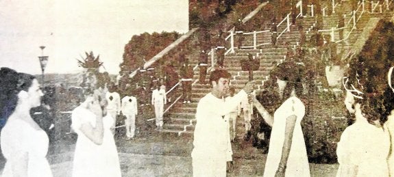 Ceremonia de inauguración en el Parque Torres de una de las ediciones de Juegos Carthaginenses.