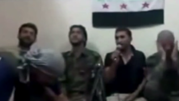 Momentos antes de la explosión