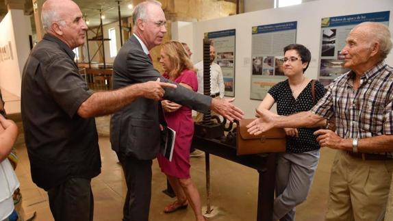 Presentación de las obras de rehabilitación de los molinos. 