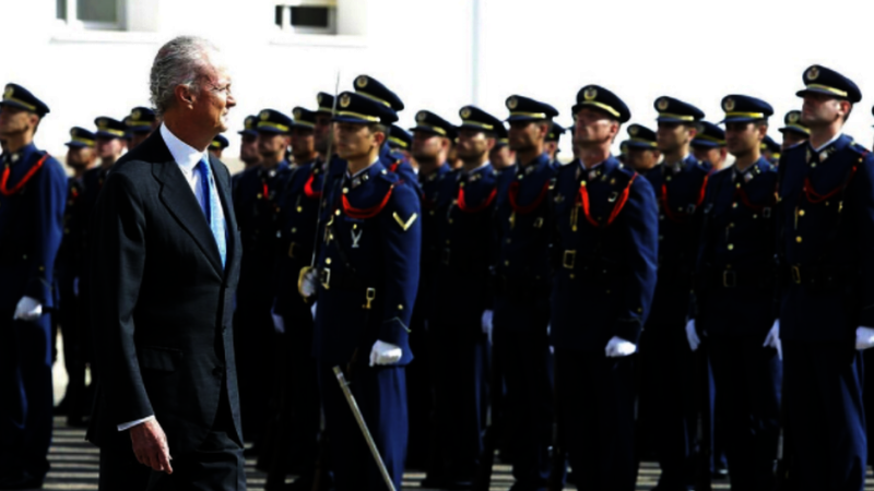 Pedro Morenés, este miércoles, en la AGA. 
