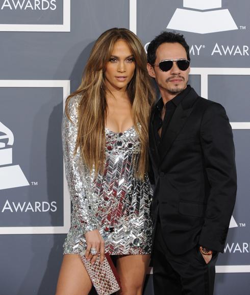 vJennifer Lopez y Marc Anthony