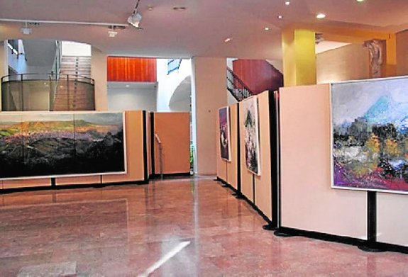 Sala de exposiciones en la Región.

