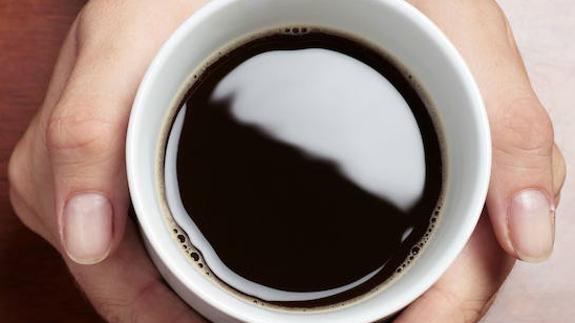 Una taza de café hecho en casa