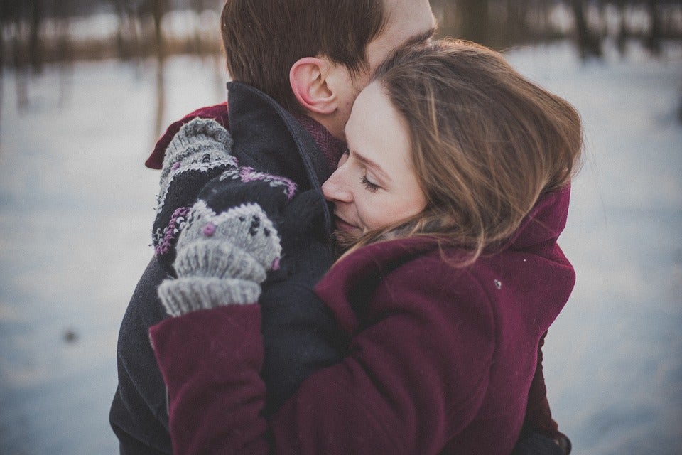 Una pareja enamorada.