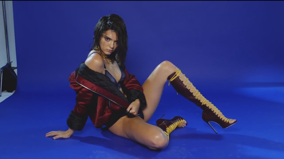 En el calendario podremos ver a Kendall así de espectácular