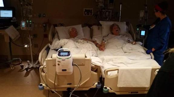 Una pareja de ancianos muere el mismo día, cogidos de la mano, en un hospital de Tennesse