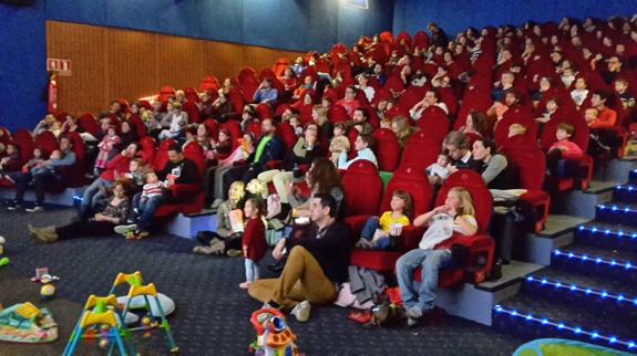 Una sesión pensada para ir al cine con niños pequeños.