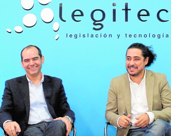 Sergio Franco y Manuel Moreno, socios de Legitec. 