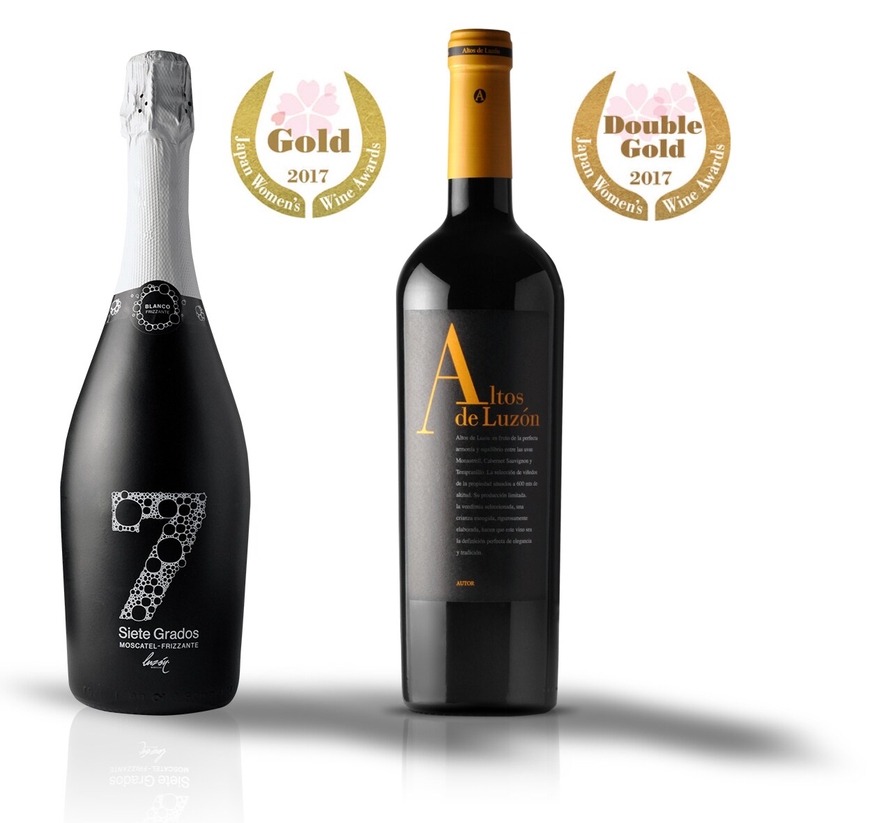 Altos de Luzón 2012 y Siete Grados, premiados por el jurado femenino en el concurso intenacional de vinos de Japón