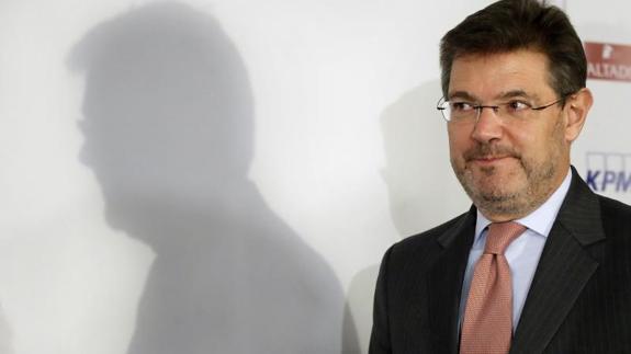 El ministro de Justicia, Rafael Catalá.