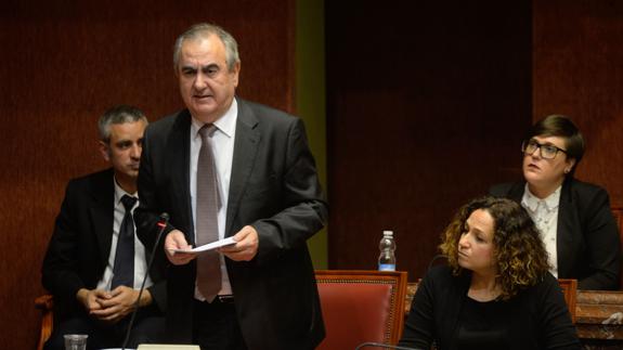 Tovar, durante una internvención en la Asamblea.