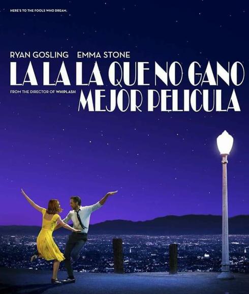 Los mejores 'memes' sobre el error de los premios Oscar 2017