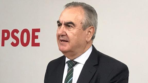 González Tovar, hoy en rueda de prensa.