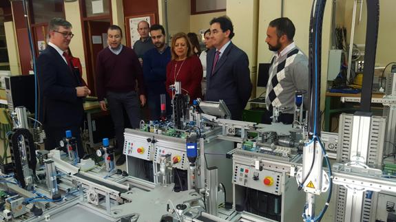 Visita al instituto Sierra de Carrascoy de El Palmar. 