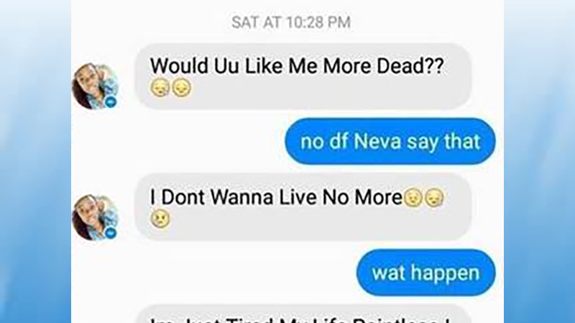 Una adolescente se suicida en directo en Facebook Live