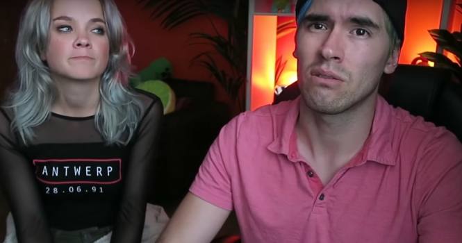 'Hola soy Germán' y su novia.