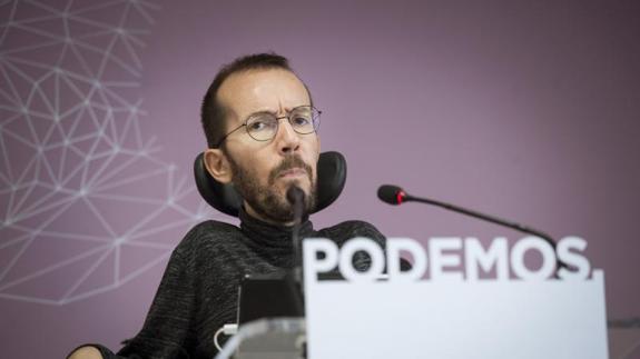 Pablo Echenique, secretario de Organización de Podemos. 