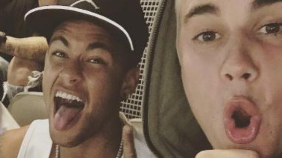 Neymar y Justin Bieber eran amigos.