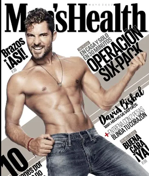 David Bisbal luce cuerpazo en la portada de hoy