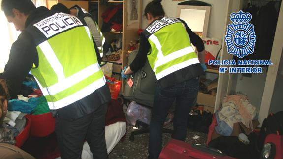 Registro de la vivienda donde las víctimas vivían hacinadas. 