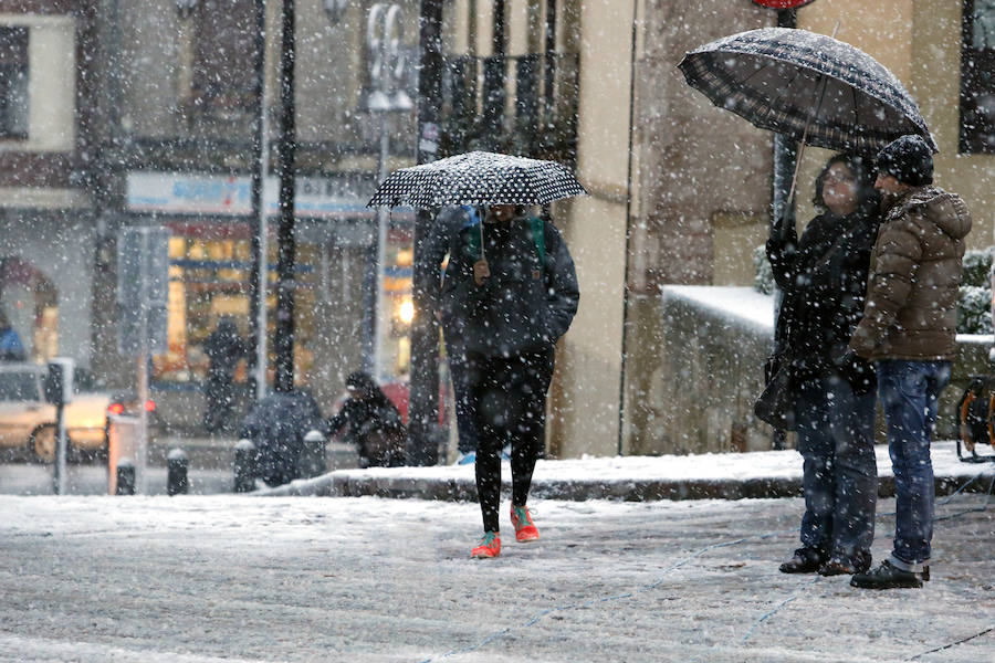 Temporal de nieve en la provicia de León