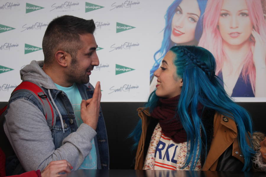 Firma de discos de Sweet California