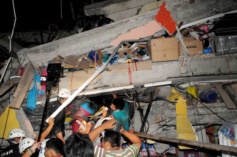 Ecuador, ante el peor terremoto desde 1979