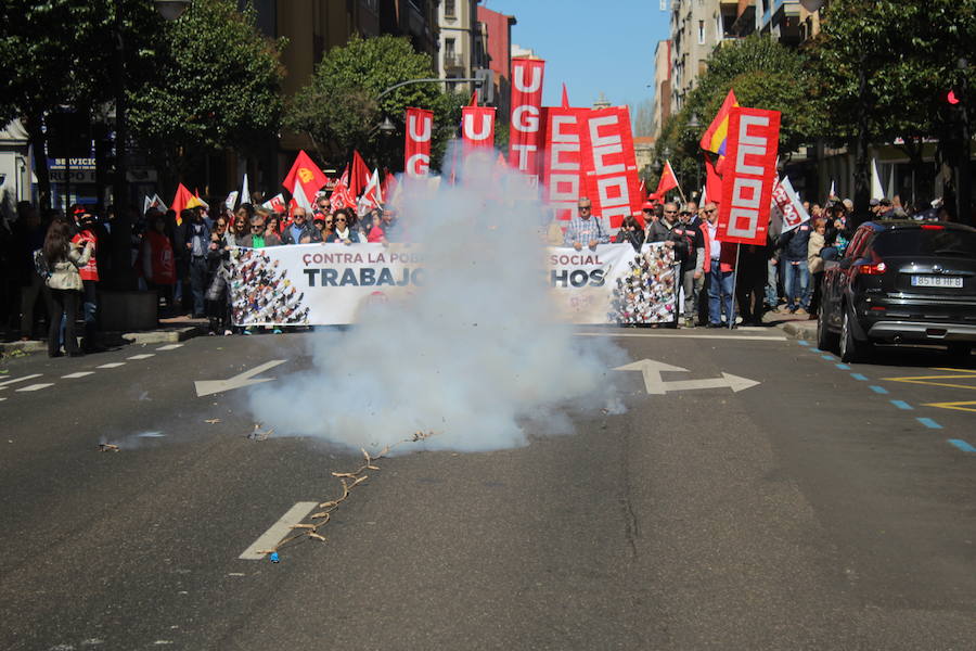 La manifestación del 1 de mayo saca a la calle a cerca de 2.000 persona