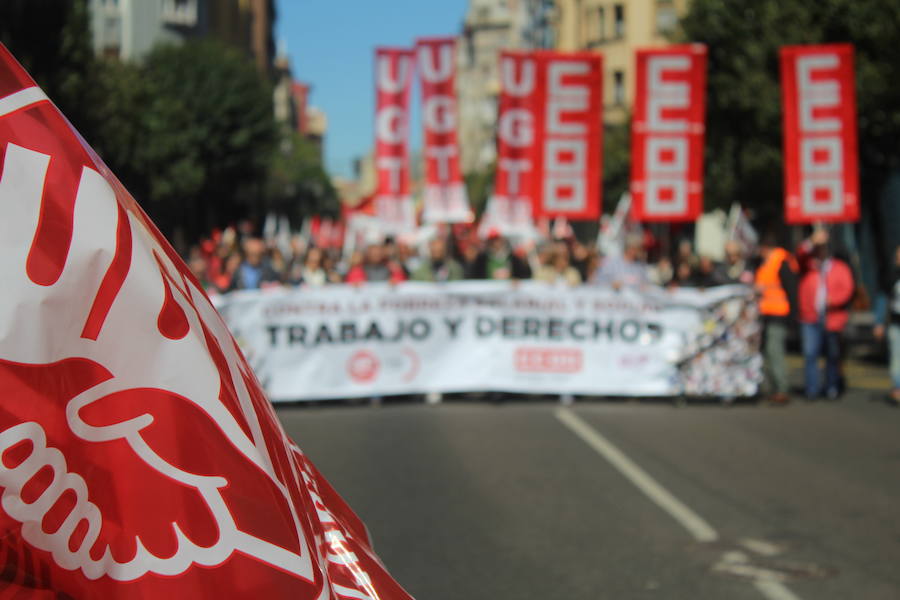 La manifestación del 1 de mayo saca a la calle a cerca de 2.000 persona