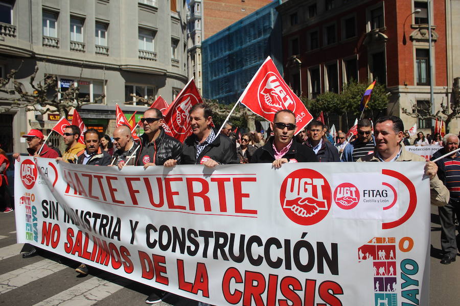 La manifestación del 1 de mayo saca a la calle a cerca de 2.000 persona