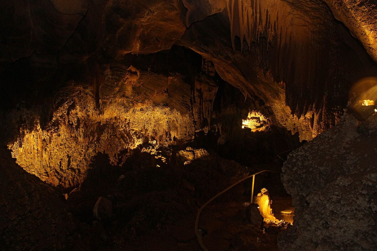 Una cueva mágica