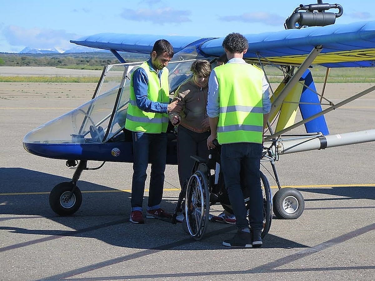 Un bautismo de vuelo muy especial