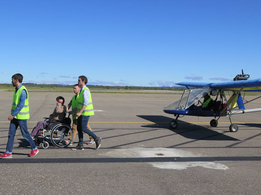 Un bautismo de vuelo muy especial