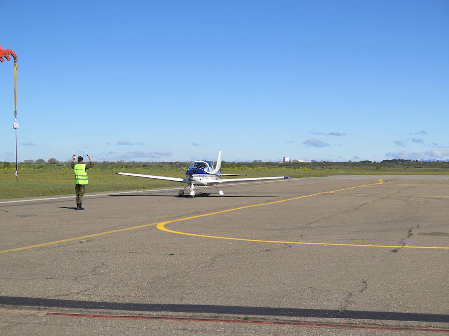 Un bautismo de vuelo muy especial