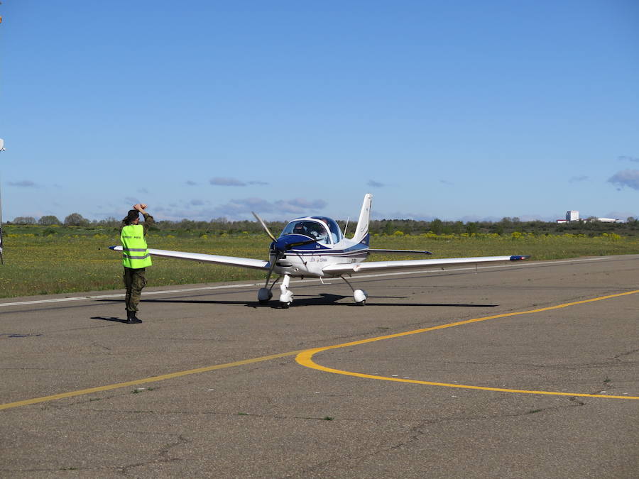 Un bautismo de vuelo muy especial
