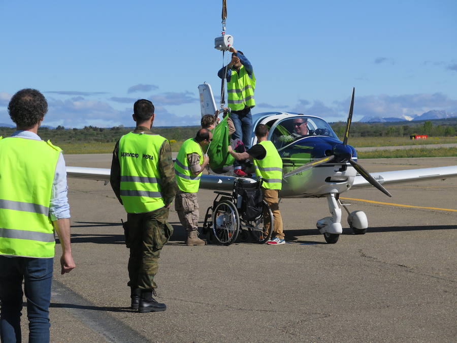 Un bautismo de vuelo muy especial