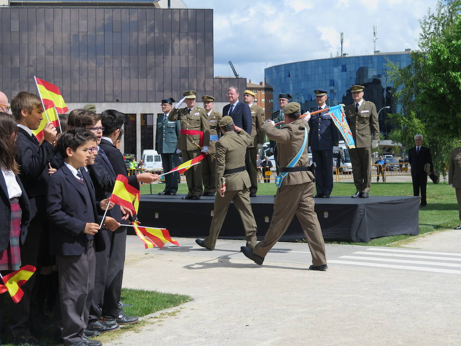 Homenaje en rojigualda