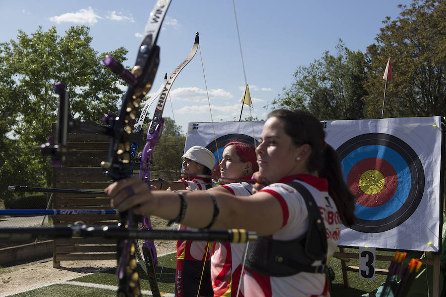 El equipo femenino español de arco recurvo se prepara para Río 2016