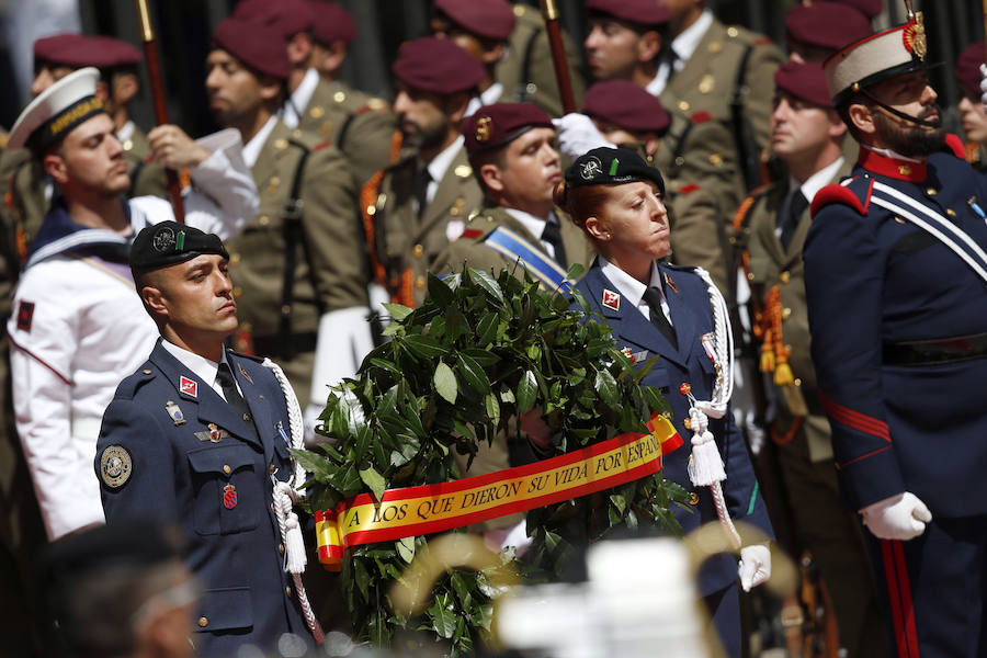 El Rey preside el Día de las Fuerzas Armadas